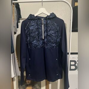 Peter Millar Hyperlight Weld Hybrid Half-Zip Golf Hoodie